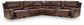 DeepWakes 7-Piece Reclining Sectional with Storage Consoles
