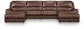 DeepWakes 4-Piece Power Reclining Sectional with Chaise