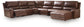 DeepWakes 6-Piece Reclining Sectional with Chaise
