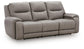 Real Moments PWR REC Sofa w/Audio Seating