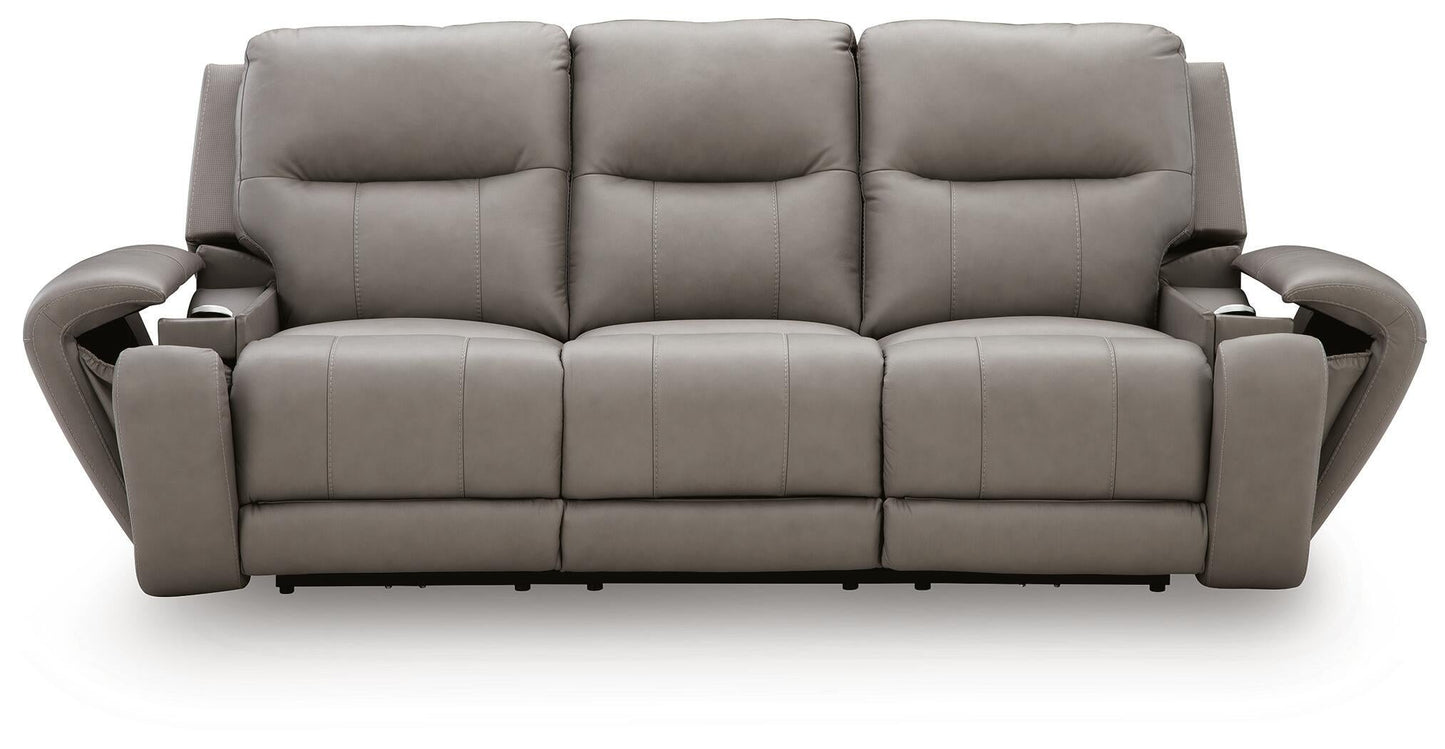 Real Moments PWR REC Sofa w/Audio Seating