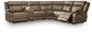 Max-Momentum 6-Piece Power Reclining Sectional with Audio Console