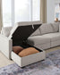ModMax Luxe 4-Piece Double Storage Chaise Sectional