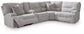 Acklen Place 5-Piece Power Reclining Sectional with Storage Console
