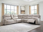 Gravier 6-Piece Power Reclining Sectional with Storage Console