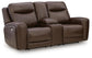 Gravier PWR REC Loveseat/CON/ADJ HDRST