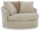 Steelwater Retreat Oversized Swivel Accent Chair
