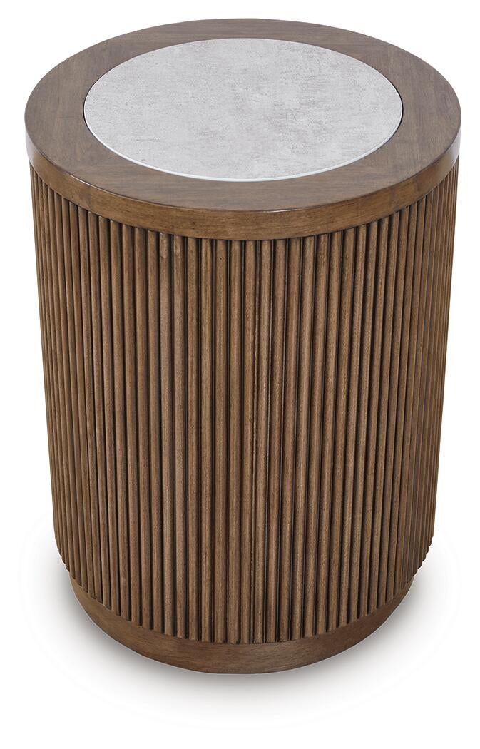 Hadonna Round End Table