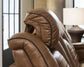 Gruaro PWR REC Loveseat/CON/ADJ HDRST