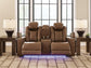 Gruaro PWR REC Loveseat/CON/ADJ HDRST