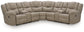 Pearce-Pike 3-Piece Reclining Sectional with Double Console