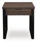 Wickman Falls Square End Table