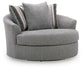Creston Heights Oversized Swivel Accent Chair