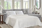 UrbanCrest 2-Piece Sleeper Sectional with Chaise