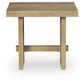 Crendlin Rectangular End Table