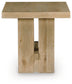 Crendlin Rectangular End Table