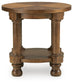 Chadworth Round End Table