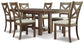 Moriville Dining Table and 6 Chairs