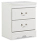 Anarasia Queen Sleigh Bed with Mirrored Dresser, Chest and Nightstand