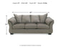 Darcy Sofa, Loveseat and Recliner