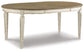 Realyn Dining Table and 4 Chairs