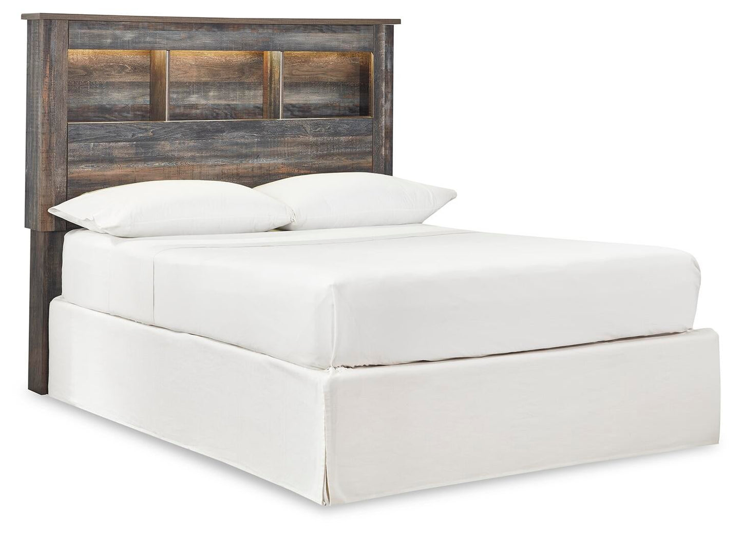 Drystan Full Bookcase Headboard, Dresser, Mirror, Chest and Nightstand
