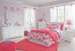 Anarasia Full Sleigh Headboard, Dresser and Mirror