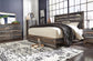 Drystan King Panel Bed, Dresser, Mirror, Chest and Nightstand