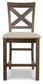 Moriville Counter Height Dining Table and 6 Barstools