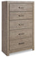 Culverbach King Panel Bed with Mirrored Dresser, Chest and Nightstand