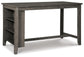Caitbrook Counter Height Dining Table and 2 Barstools