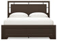 Covetown California King Panel Bed, Dresser, Mirror, Chest and Nightstand