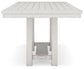 Robbinsdale Counter Height Dining Table and 10 Barstools