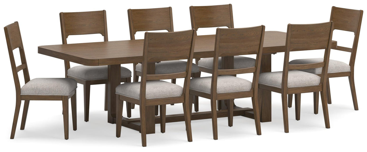 Cabalynn Dining Table and 8 Chairs