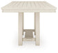 Robbinsdale Counter Height Dining Table and 8 Barstools