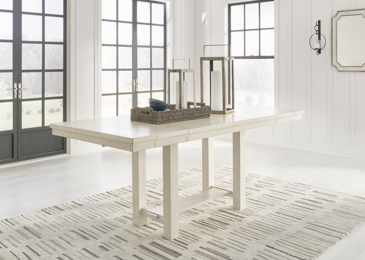 Robbinsdale Counter Height Dining Table and 6 Barstools