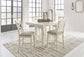 Robbinsdale Counter Height Dining Table and 4 Barstools