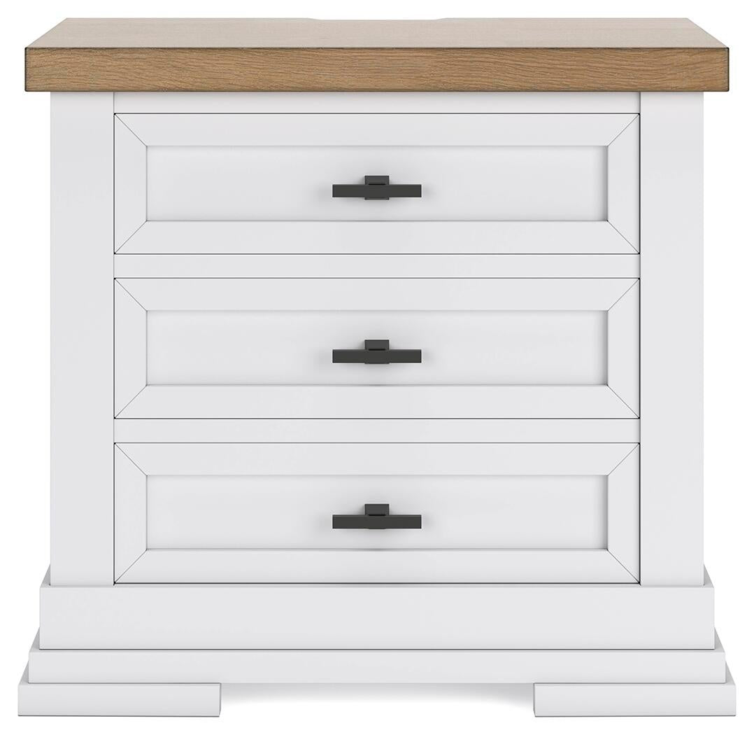 Ashbryn Queen Panel Storage Bed, Dresser, Mirror, Chest and Nightstand