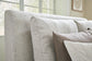 Cabalynn King Upholstered Bed with Mirrored Dresser, Chest and Nightstand