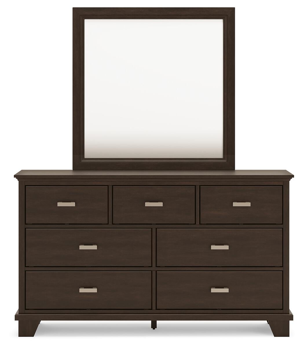 Covetown Twin Panel Bed, Dresser, Mirror, Chest and Nightstand