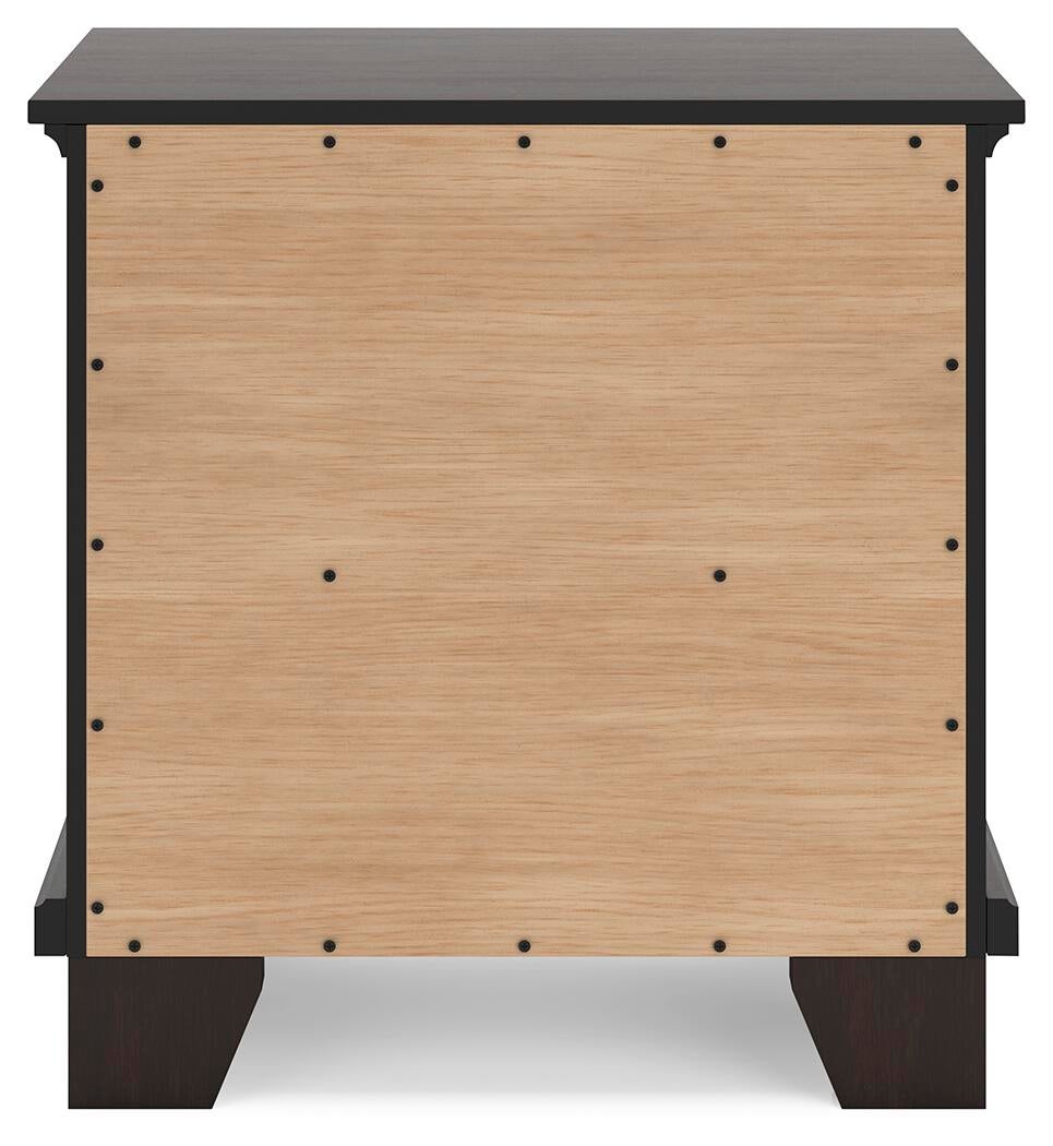 Covetown Twin Panel Bed, Dresser, Mirror, Chest and Nightstand