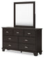 Covetown Full Panel Bed, Dresser, Mirror, Chest and Nightstand