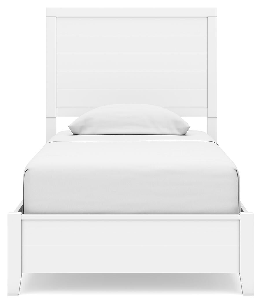 Binterglen Twin Panel Bed, Dresser, Mirror, Chest and Nightstand