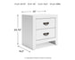 Binterglen California King Panel Bed, Dresser, Mirror, Chest and Nightstand