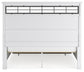 Ashbryn California King Panel Storage Bed, Dresser, Mirror, Chest and Nightstand