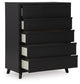 Danziar King Panel Bed, Dresser, Mirror, Chest and Nightstand