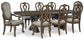 Maylee Dining Table and 8 Chairs