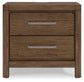 Cabalynn Queen Upholstered Bed with Mirrored Dresser and Nightstand
