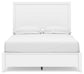 Binterglen Full Panel Bed with Mirrored Dresser