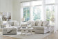 Eastonbridge Sofa Chaise, Chair, and Ottoman